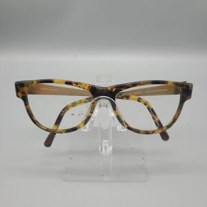 Matsuda M2001B Tortoise Gold Titanium Filigree Cat Eye Eyeglass Frames Japan